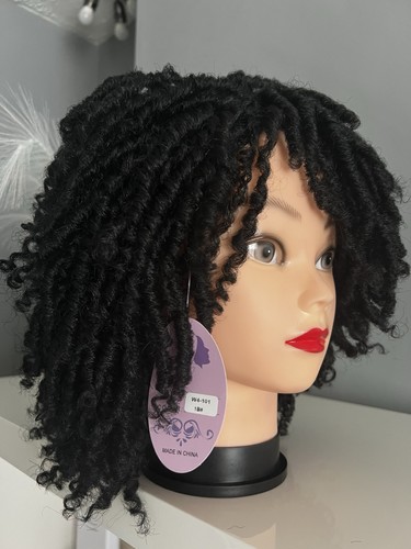 Afro kinky dreadlock wig - afro, block