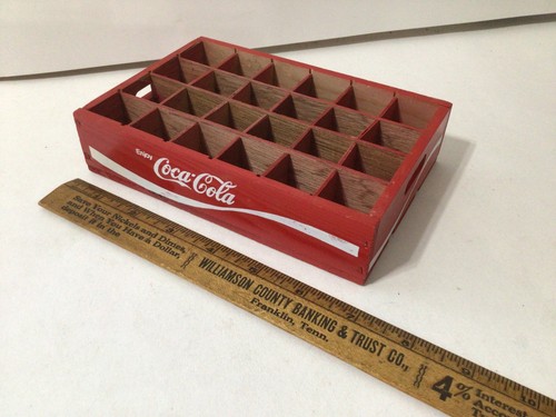 Coca cola miniature wooden - miniature,