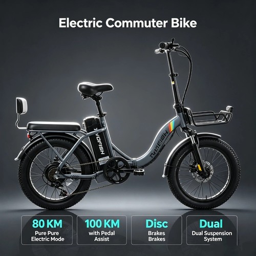 100km range folding electric - 100km,