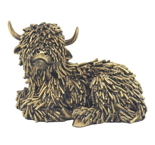 Highland cow figurine - cow,