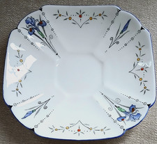 Shelley Blue Iris Art Deco