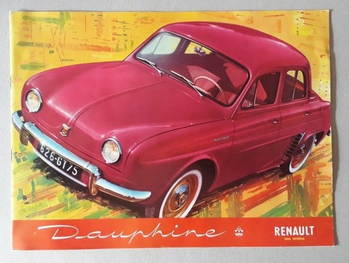 Renault dauphine brochure - dauphine,