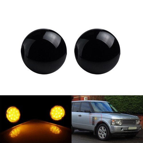 Black smoked side - black, indicator