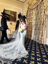 Sophia Tolli Leona Wedding Dress Size 8/10