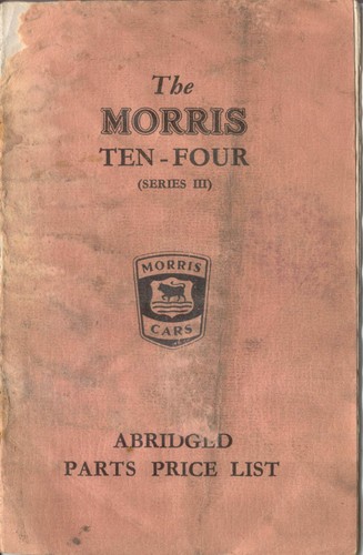 Morris series 3 original - morris,