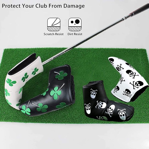Leather putter head cover - head, pu