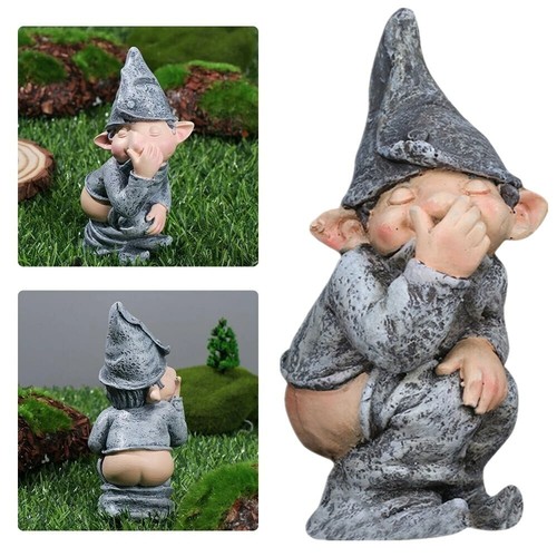 Resin garden gnome - resin,