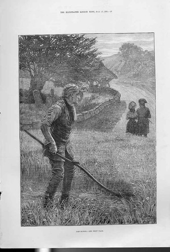 Original old antique print - antique, the