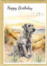 Irish Wolfhound Dog Birthday