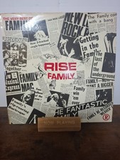 FAMILY-RISE,VINYL LP,(WHITE CENTRE) 1981 UK, VG+/G