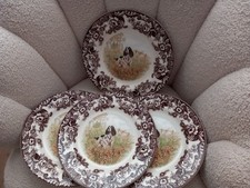 4 x Spode Woodland 27cm