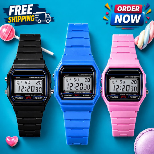 Casio 91w 1yer casual resin - casual,