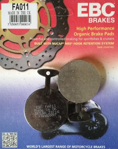 Ebc fa011 brake - brake, pads