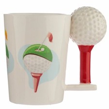 GOLFING GOLFERS GOLF BALL 3D