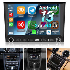For Porsche 911 Boxster Cayman 987 Android 13 Car Radio Stereo CarPlay GPS 2+64G