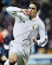 Raul Gonzalez Real Madrid Spain Signed 10" x 8" Photo Autograph COA Striker Lege