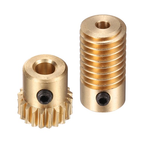Worm gear set wheel shaft - set,