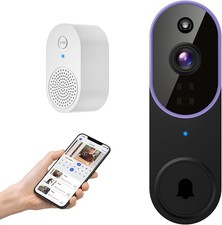 Safe Doorbell Camera Wireless, Smarter Way to Protect Your Home, Wireless WiFi