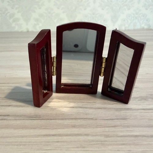 Dolls house mahogany - dolls,