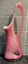 Vintage Art Glass Vase Tall