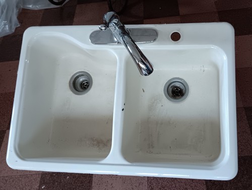 Drop in resin sink - x,