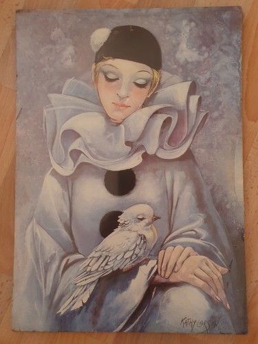 Vintage kathy larson - larson, pierrot