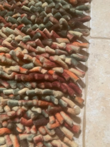 Chez toi jellybean wool rug - jellybean,