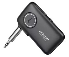 MPOW Stereo Bluetooth 5.0 Wireless Car Receiver Music Adapter Handsfree Mic 