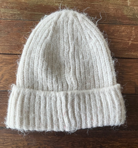 Women cream beanie hat - h&m, women's