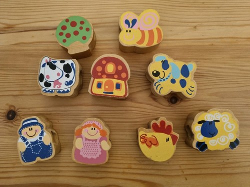Wooden beads for - 9,