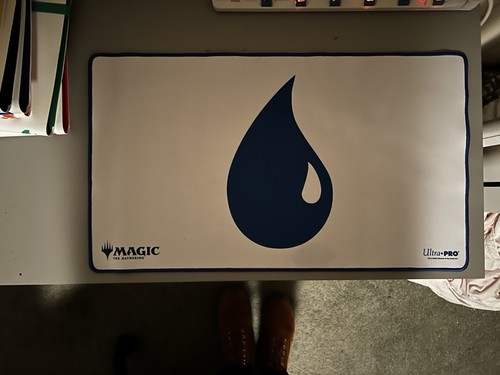 Mtg mana island playmat - mtg,