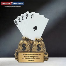 Custom Engraved Poker Champion