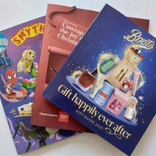 3 x 2025 Christmas Catalogues - Smyths Toys / Argos / Boots (NEW & FAST POST)
