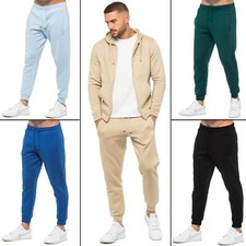 Enzo Joggers Mens Jogging Bottoms Regular Fit Fleece Tracksuit Trousers pants UK