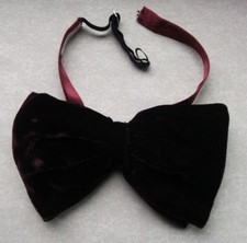 Bow Tie Vintage Velvet Mens