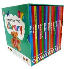 Baby's Very First Library Toddler Early Learning 18 Books Box Set Collection