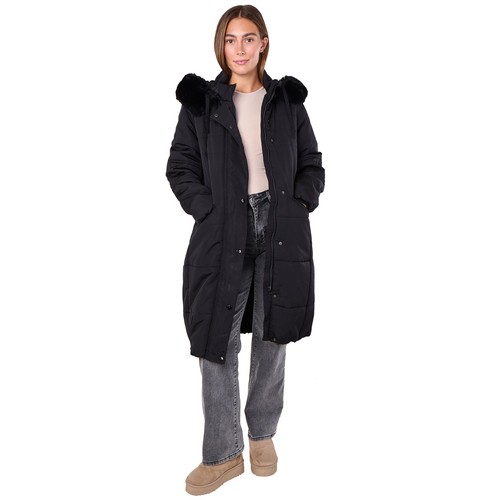 Ladies winter long quilted - winter,