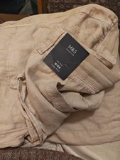 M & S Mid Rise Linen Rich