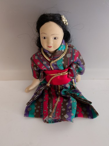 Vintage porcelain doll japan - vintage,