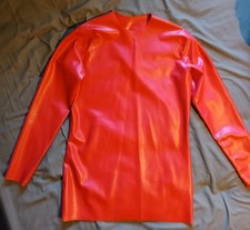Rubber Latex Crew Neck T-Shirt