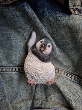 penguin mini ornament on stick