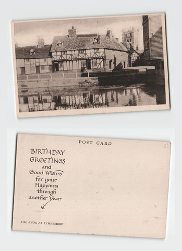 Postcard the avon at - postcard,