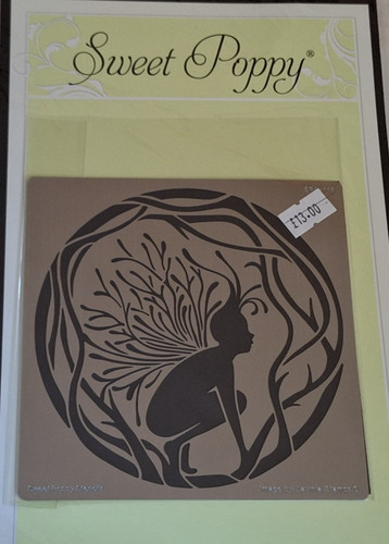 Crafts sweet poppy stencil - sweet,
