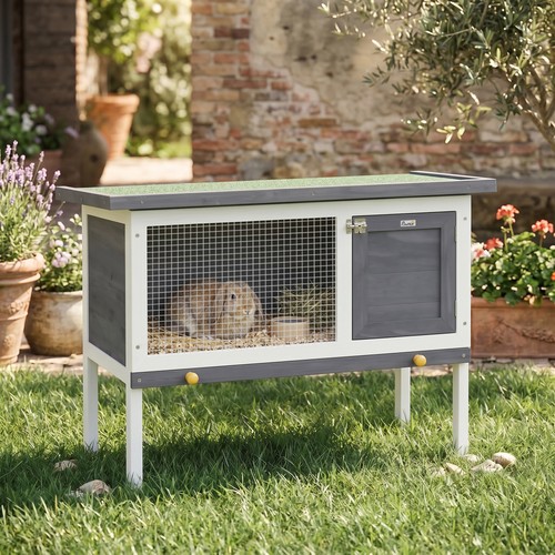 Wooden rabbit hutch guinea - wooden, hutch,