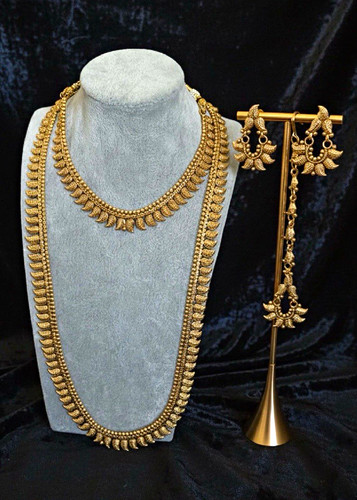 Indian gold plated necklace - ,