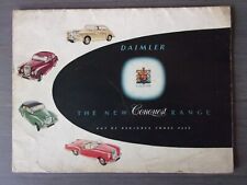 DAIMLER CONQUEST orig 1954 UK