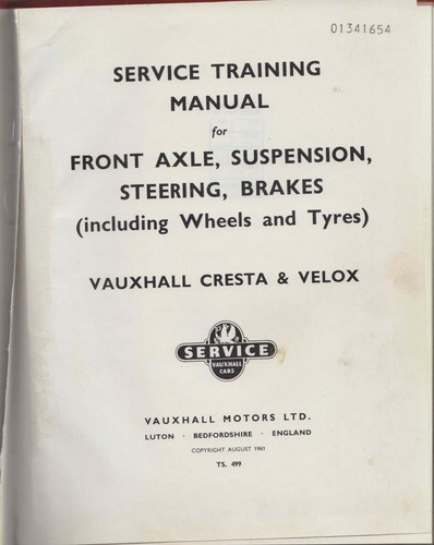 Vauxhall velox cresta - cresta, pa