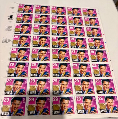 Elvis presley stamp collection - presley,