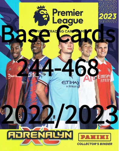 Base cards 244 468 panini - cards, 244-468