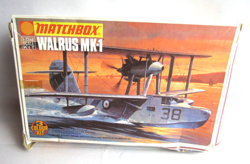 Vtg matchbox scale walrus - 1/72,